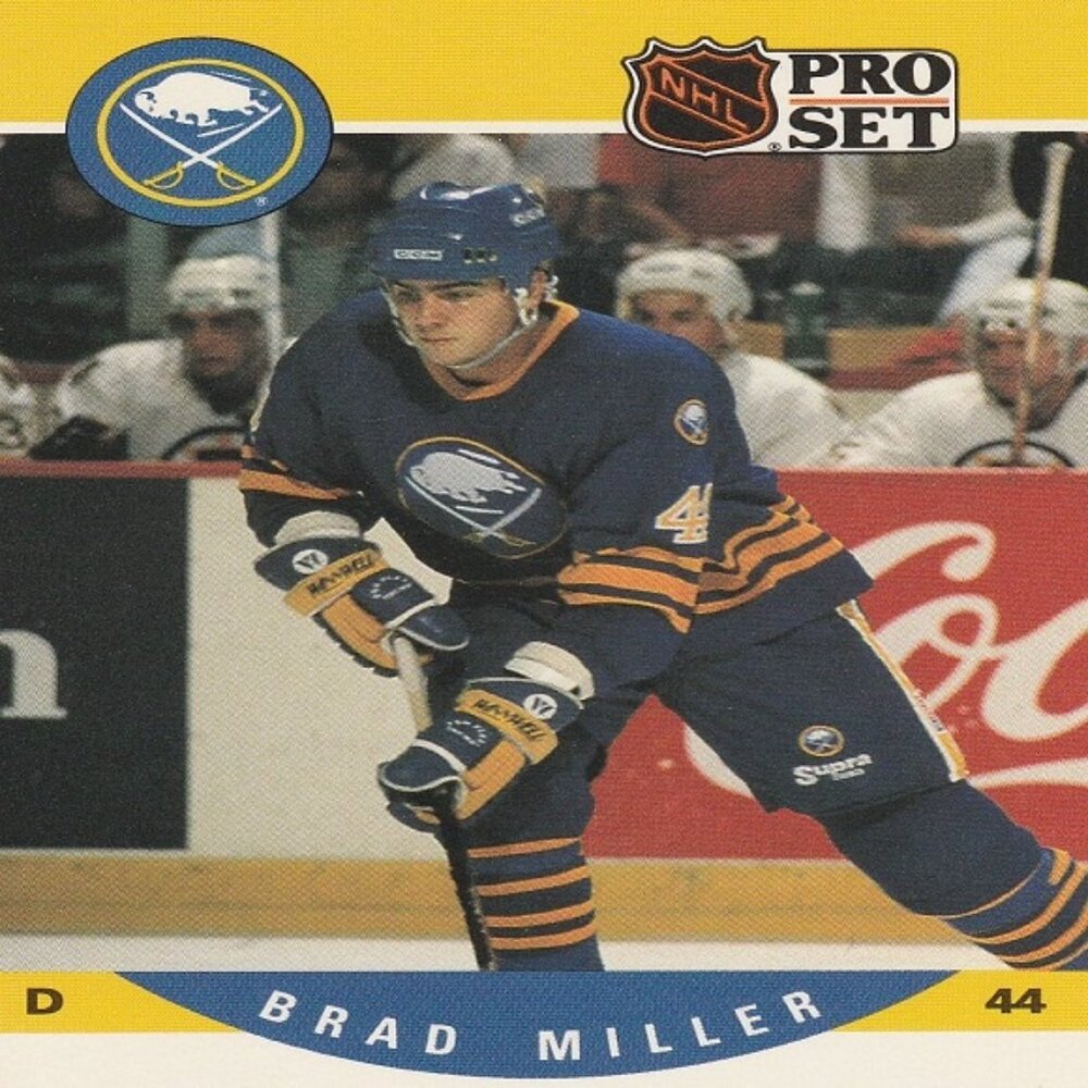 Brad Miller - 1990 Pro Set Hockey Card